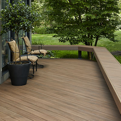 DIY composite deck board pattern considerations