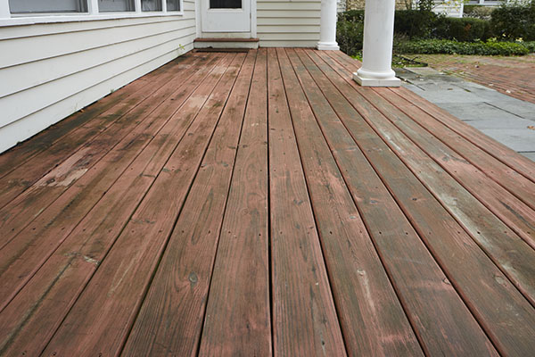 Traditional wood is not a low maintenance deck material